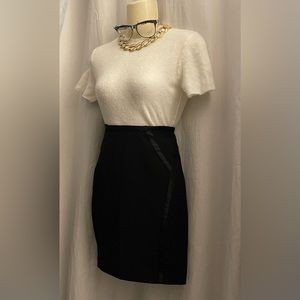 TUXEDO MINI SKIRT